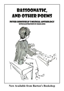 Bassoonatic and Other Poems, Peter Horsfield, poet, Diana King, artist, illustrator, Lynda Chang, pianist