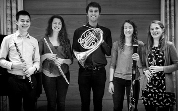 Cavendish Winds Quintet, flute, clarinet, oboe, bassoon, horn