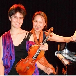 Sara Cubarsi, violin, violinist, Seungwon Lee, piano, pianist, accompanist,