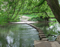Box Hill, National Trust, Surrey, Stepping Stones,