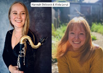 Hannah Shilvock, bass clarinet, with Viola Lenzi, piano,