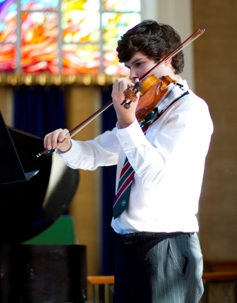 St John's School, Leatherhead, violinist, violin, pupil,