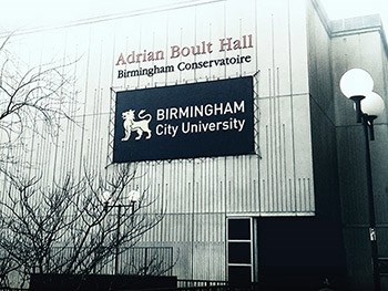 Adrian Boult Hall, Birmingham Conservatoire, Birmingham City University