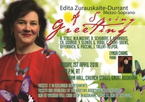 Edita Zurauskaite-Durrant, mezzo-soprano