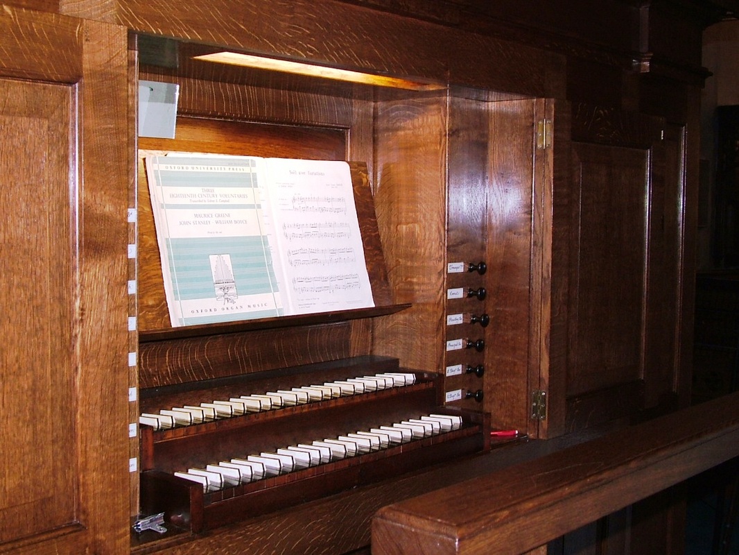 1766 Thomas Parker English Pipe Organ St Mary & St Nicholas Parish Church Leatherhead
