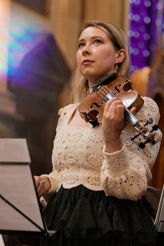 Anna Ovsyanikova, violin, All American programme,