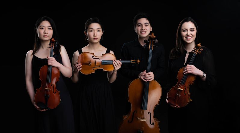 Asaka Quartet,  Iona McDonald, Eriol Guo Yu, violin, Susie Xin He, viola, Fong Ho Man Jonathan, cello,