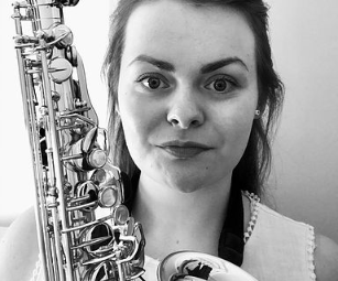 Chloe Percy-Smith, saxophone, Kassia Trio,