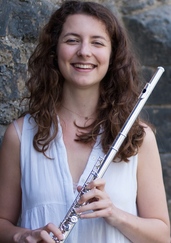 Katy Ovens, flute, flautist, flutist, Cavendish Winds Quintet