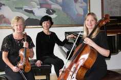 Amici Trio, Gill Herbert, violin, Hilary Taylor, cello, Lynda Chang, piano,