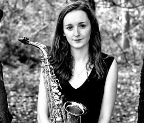 Emma Jones, saxophone, Kassia Trio,