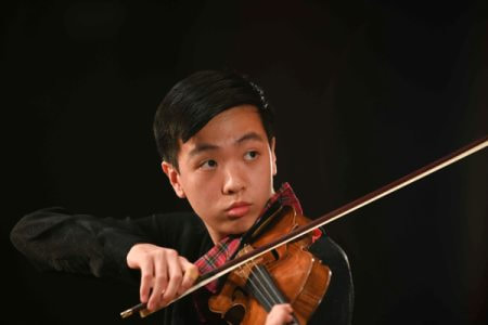 James Chen, violin,