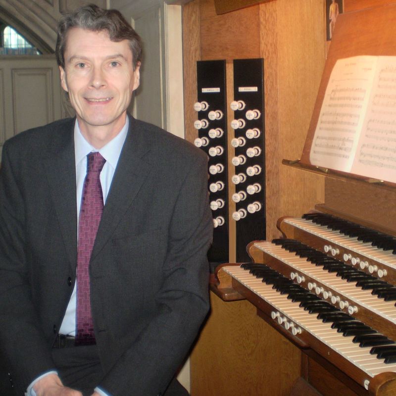 Jonathan Melling, Director of Music, organ, organist, All Hallows by the Tower, London EC