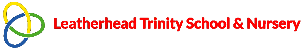 Leatherhead Trinity Schol & Nursery, link to https://www.leatherheadtrinity.surrey.sch.uk/page/?title=Welcome&pid=13