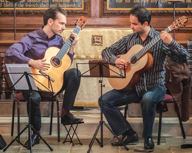 David Massey, Francisco Correa, classical guitar,