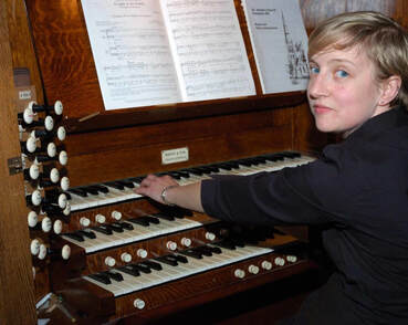Hannah Parry, organist, organ,