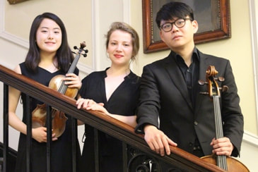 Trio Pantoum, Naori Takahashi, violin, Yanyan Lin, cello, Lysandre Ménard, piano,